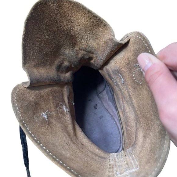 SOREL Men's Vintage Kaufman Caribou Tan Leather Waterproof Snow Boots *No Size* - Picture 6 of 16